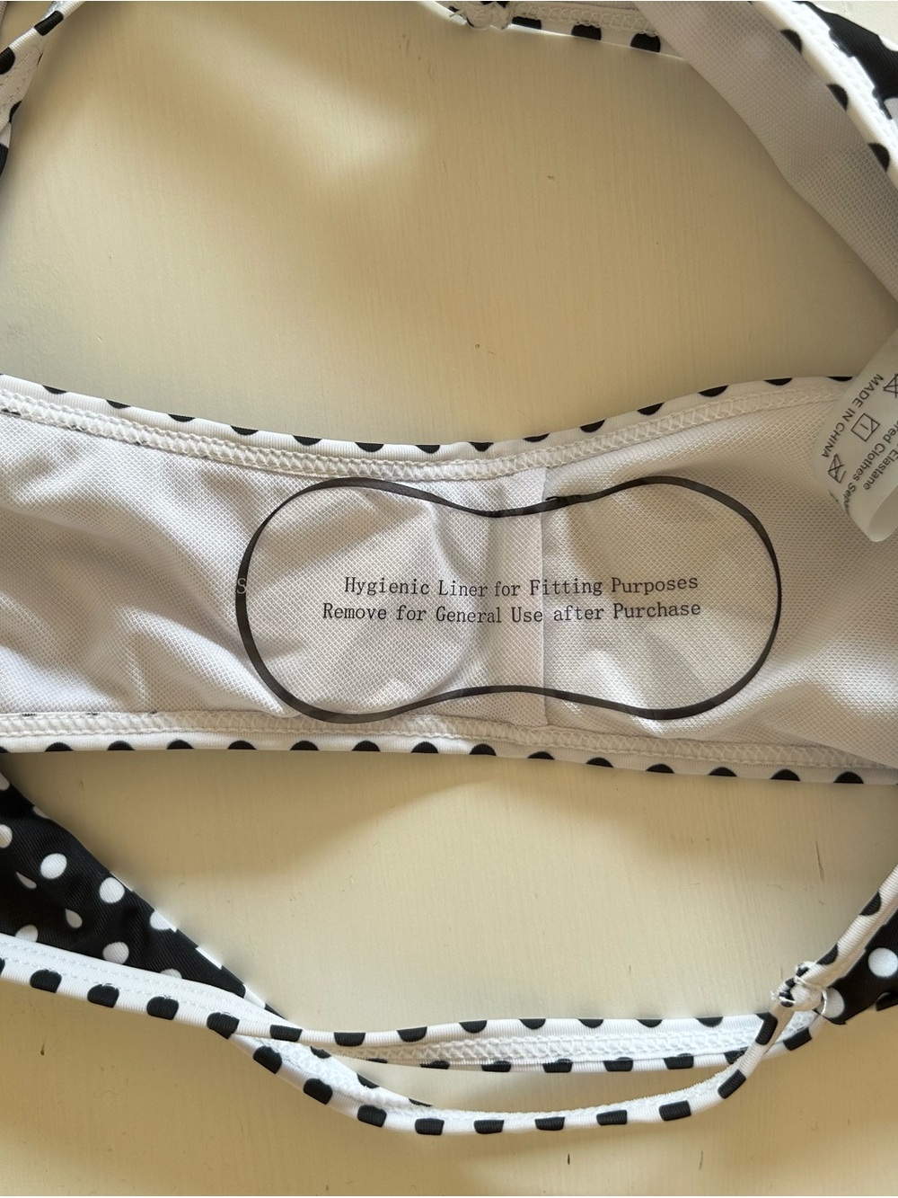 NEVER WORN - Black & White Polka Dot Bikini Set - Picture 4 of 8